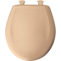 
                Geber Round Front Toilet Seat - PEACH - DPF-Plumbing
              