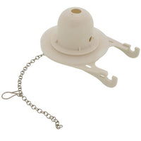 
                Gerber Hard White Plastic Flapper GA715069 For 3" Flush Valve - DPF-Plumbing
              