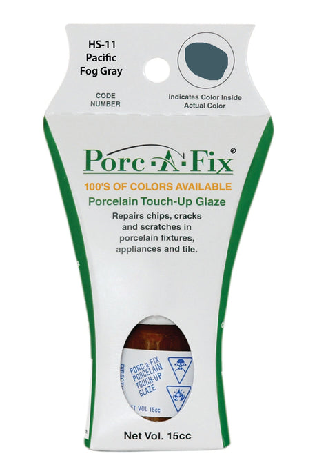 Porc-A-Fix offers a simple, affordable way to repair cracks, scratches and small chips in your porcelain bathroom & kitchen fixtures, appliances and tiles.  It can be used on ceramic, porcelain, cast iron, steel and much more. 
