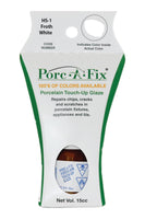 
                Porc-A-Fix offers a simple, affordable way to repair cracks, scratches and small chips in your porcelain bathroom & kitchen fixtures, appliances and tiles.  It can be used on ceramic, porcelain, cast iron, steel and much more. 
              