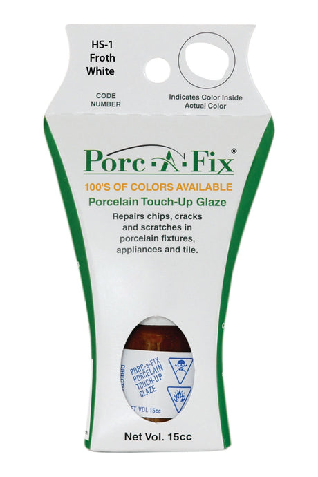 Porc-A-Fix offers a simple, affordable way to repair cracks, scratches and small chips in your porcelain bathroom & kitchen fixtures, appliances and tiles.  It can be used on ceramic, porcelain, cast iron, steel and much more. 