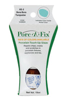 
                Porc-A-Fix offers a simple, affordable way to repair cracks, scratches and small chips in your porcelain bathroom & kitchen fixtures, appliances and tiles.  It can be used on ceramic, porcelain, cast iron, steel and much more. 
              