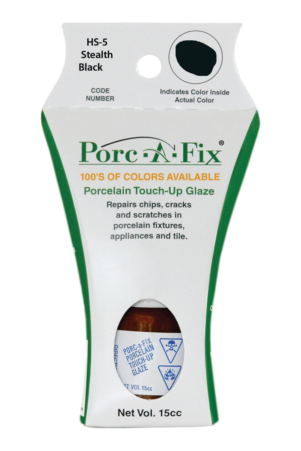 Porc-A-Fix offers a simple, affordable way to repair cracks, scratches and small chips in your porcelain bathroom & kitchen fixtures, appliances and tiles.  It can be used on ceramic, porcelain, cast iron, steel and much more. 