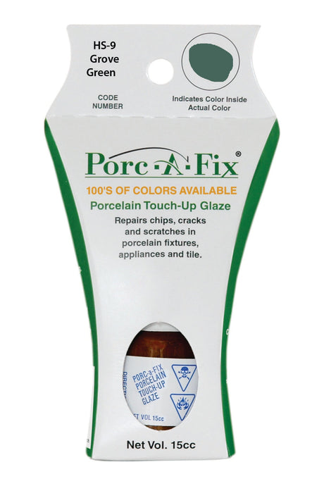 Porc-A-Fix offers a simple, affordable way to repair cracks, scratches and small chips in your porcelain bathroom & kitchen fixtures, appliances and tiles.  It can be used on ceramic, porcelain, cast iron, steel and much more. 