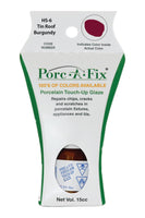
                Porc-A-Fix offers a simple, affordable way to repair cracks, scratches and small chips in your porcelain bathroom & kitchen fixtures, appliances and tiles.  It can be used on ceramic, porcelain, cast iron, steel and much more. 
              