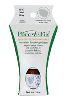 
                Porc-A-Fix offers a simple, affordable way to repair cracks, scratches and small chips in your porcelain bathroom & kitchen fixtures, appliances and tiles.  It can be used on ceramic, porcelain, cast iron, steel and much more. 
              