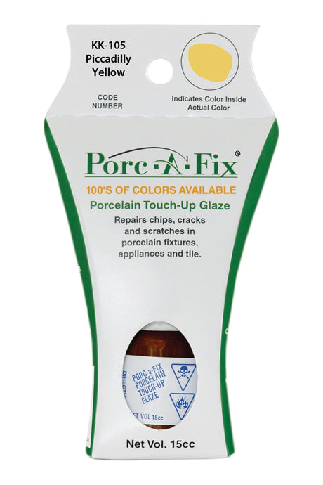 Porc-A-Fix offers a simple, affordable way to repair cracks, scratches and small chips in your porcelain bathroom & kitchen fixtures, appliances and tiles.  It can be used on ceramic, porcelain, cast iron, steel and much more. 