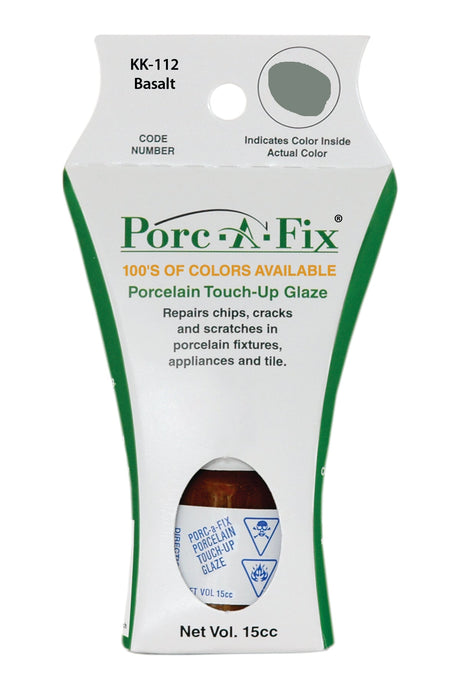 Porc-A-Fix offers a simple, affordable way to repair cracks, scratches and small chips in your porcelain bathroom & kitchen fixtures, appliances and tiles.  It can be used on ceramic, porcelain, cast iron, steel and much more. 