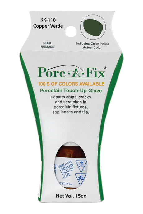 Porc-A-Fix offers a simple, affordable way to repair cracks, scratches and small chips in your porcelain bathroom & kitchen fixtures, appliances and tiles.  It can be used on ceramic, porcelain, cast iron, steel and much more. 