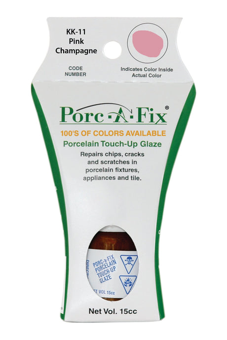 Porc-A-Fix offers a simple, affordable way to repair cracks, scratches and small chips in your porcelain bathroom & kitchen fixtures, appliances and tiles.  It can be used on ceramic, porcelain, cast iron, steel and much more. 