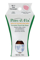 
                Porc-A-Fix offers a simple, affordable way to repair cracks, scratches and small chips in your porcelain bathroom & kitchen fixtures, appliances and tiles.  It can be used on ceramic, porcelain, cast iron, steel and much more. 
              