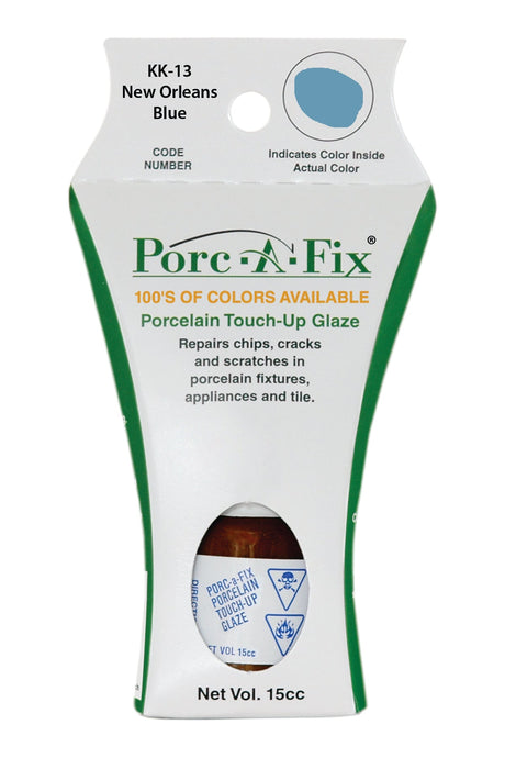 Porc-A-Fix offers a simple, affordable way to repair cracks, scratches and small chips in your porcelain bathroom & kitchen fixtures, appliances and tiles.  It can be used on ceramic, porcelain, cast iron, steel and much more. 