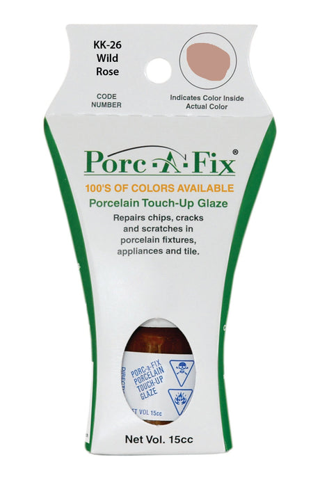 Porc-A-Fix offers a simple, affordable way to repair cracks, scratches and small chips in your porcelain bathroom & kitchen fixtures, appliances and tiles.  It can be used on ceramic, porcelain, cast iron, steel and much more. 
