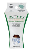 
                Porc-A-Fix offers a simple, affordable way to repair cracks, scratches and small chips in your porcelain bathroom & kitchen fixtures, appliances and tiles.  It can be used on ceramic, porcelain, cast iron, steel and much more. 
              