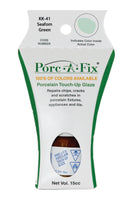 
                Porc-A-Fix offers a simple, affordable way to repair cracks, scratches and small chips in your porcelain bathroom & kitchen fixtures, appliances and tiles.  It can be used on ceramic, porcelain, cast iron, steel and much more. 
              
