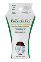 
                Porc-A-Fix offers a simple, affordable way to repair cracks, scratches and small chips in your porcelain bathroom & kitchen fixtures, appliances and tiles.  It can be used on ceramic, porcelain, cast iron, steel and much more. 
              
