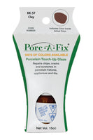 
                Porc-A-Fix offers a simple, affordable way to repair cracks, scratches and small chips in your porcelain bathroom & kitchen fixtures, appliances and tiles.  It can be used on ceramic, porcelain, cast iron, steel and much more. 
              