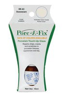 
                Porc-A-Fix offers a simple, affordable way to repair cracks, scratches and small chips in your porcelain bathroom & kitchen fixtures, appliances and tiles.  It can be used on ceramic, porcelain, cast iron, steel and much more. 
              