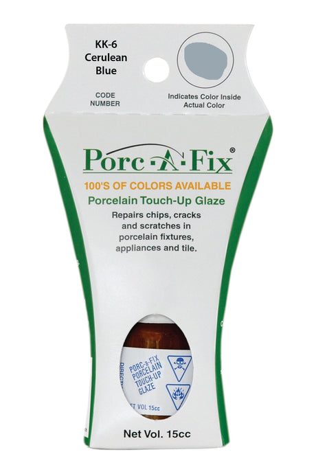 Porc-A-Fix offers a simple, affordable way to repair cracks, scratches and small chips in your porcelain bathroom & kitchen fixtures, appliances and tiles.  It can be used on ceramic, porcelain, cast iron, steel and much more. 