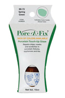 
                Porc-A-Fix offers a simple, affordable way to repair cracks, scratches and small chips in your porcelain bathroom & kitchen fixtures, appliances and tiles.  It can be used on ceramic, porcelain, cast iron, steel and much more. 
              