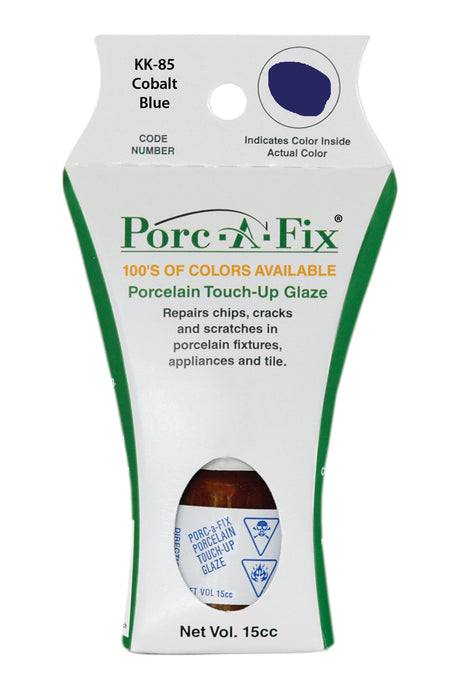 Porc-A-Fix offers a simple, affordable way to repair cracks, scratches and small chips in your porcelain bathroom & kitchen fixtures, appliances and tiles.  It can be used on ceramic, porcelain, cast iron, steel and much more. 
