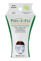 
                Porc-A-Fix offers a simple, affordable way to repair cracks, scratches and small chips in your porcelain bathroom & kitchen fixtures, appliances and tiles.  It can be used on ceramic, porcelain, cast iron, steel and much more. 
              