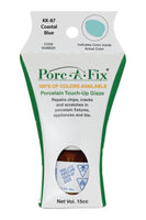 
                Porc-A-Fix offers a simple, affordable way to repair cracks, scratches and small chips in your porcelain bathroom & kitchen fixtures, appliances and tiles.  It can be used on ceramic, porcelain, cast iron, steel and much more. 
              