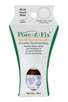 
                Porc-A-Fix offers a simple, affordable way to repair cracks, scratches and small chips in your porcelain bathroom & kitchen fixtures, appliances and tiles.  It can be used on ceramic, porcelain, cast iron, steel and much more. 
              