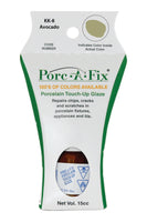 
                Porc-A-Fix offers a simple, affordable way to repair cracks, scratches and small chips in your porcelain bathroom & kitchen fixtures, appliances and tiles.  It can be used on ceramic, porcelain, cast iron, steel and much more. 
              
