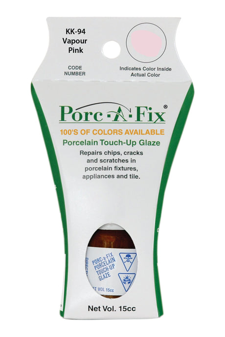 Porc-A-Fix offers a simple, affordable way to repair cracks, scratches and small chips in your porcelain bathroom & kitchen fixtures, appliances and tiles.  It can be used on ceramic, porcelain, cast iron, steel and much more. 