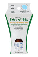 
                Porc-A-Fix offers a simple, affordable way to repair cracks, scratches and small chips in your porcelain bathroom & kitchen fixtures, appliances and tiles.  It can be used on ceramic, porcelain, cast iron, steel and much more. 
              
