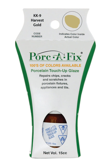 Porc-A-Fix offers a simple, affordable way to repair cracks, scratches and small chips in your porcelain bathroom & kitchen fixtures, appliances and tiles.  It can be used on ceramic, porcelain, cast iron, steel and much more. 