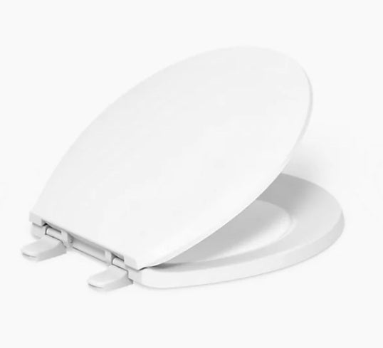 Kohler Round Front Toilet Seat - WHITE