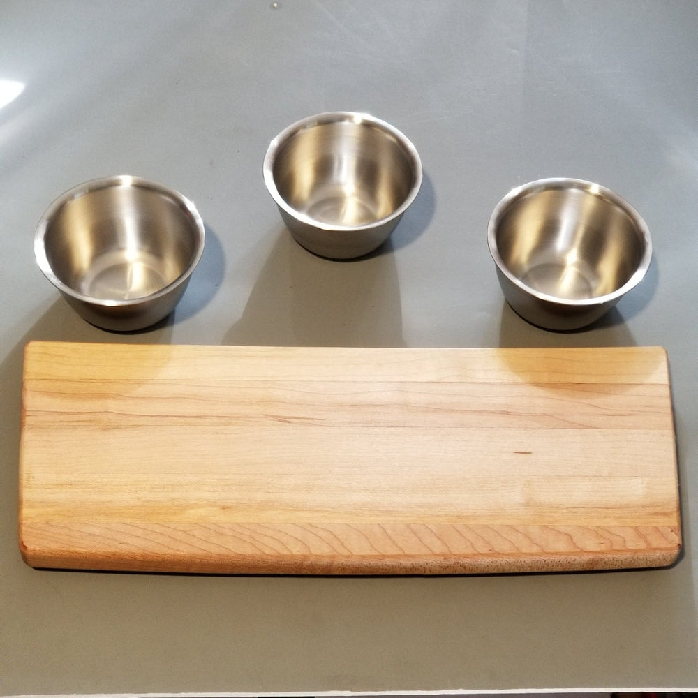 K-6031-NA Kohler Gibson Bar Sink Cutting Board & Stainless Steel Garnish Bowls