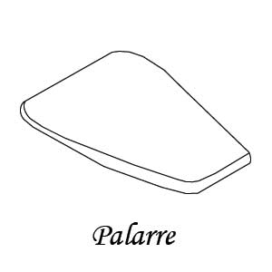 Kohler Palarre Replacement Toilet Seat White (74928-0, 4674-0)
