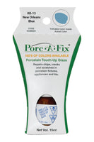 
                Porc-A-Fix offers a simple, affordable way to repair cracks, scratches and small chips in your porcelain bathroom & kitchen fixtures, appliances and tiles.  It can be used on ceramic, porcelain, cast iron, steel and much more. 
              