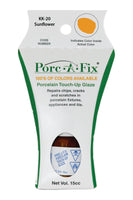 
                Porc-A-Fix offers a simple, affordable way to repair cracks, scratches and small chips in your porcelain bathroom & kitchen fixtures, appliances and tiles.  It can be used on ceramic, porcelain, cast iron, steel and much more. 
              