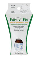 
                Porc-A-Fix offers a simple, affordable way to repair cracks, scratches and small chips in your porcelain bathroom & kitchen fixtures, appliances and tiles.  It can be used on ceramic, porcelain, cast iron, steel and much more. 
              