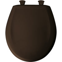 
                Gerber Round Front Toilet Seat - MOCHA - DPF-Plumbing
              