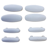 
                Kohler Toilet Seat Bumper Kit 55382-0 WHITE (Pin to Pin 1-1/2" & 1") - DPF-Plumbing
              