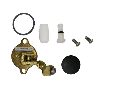 Kohler Ballcock Repair Kit for the Champlain toilet Cap, Plunger & Seat