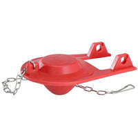 Korky Plus 2" Toilet Flapper With Stainless Steel Chain