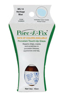 
                Porc-A-Fix offers a simple, affordable way to repair cracks, scratches and small chips in your porcelain bathroom & kitchen fixtures, appliances and tiles.  It can be used on ceramic, porcelain, cast iron, steel and much more. 
              