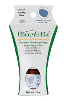 
                Porc-A-Fix offers a simple, affordable way to repair cracks, scratches and small chips in your porcelain bathroom & kitchen fixtures, appliances and tiles.  It can be used on ceramic, porcelain, cast iron, steel and much more. 
              