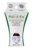 
                Porc-A-Fix offers a simple, affordable way to repair cracks, scratches and small chips in your porcelain bathroom & kitchen fixtures, appliances and tiles.  It can be used on ceramic, porcelain, cast iron, steel and much more. 
              
