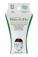 
                Porc-A-Fix offers a simple, affordable way to repair cracks, scratches and small chips in your porcelain bathroom & kitchen fixtures, appliances and tiles.  It can be used on ceramic, porcelain, cast iron, steel and much more. 
              