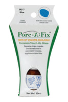 
                Porc-A-Fix offers a simple, affordable way to repair cracks, scratches and small chips in your porcelain bathroom & kitchen fixtures, appliances and tiles.  It can be used on ceramic, porcelain, cast iron, steel and much more. 
              