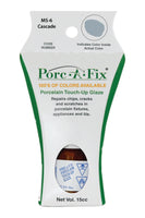 
                Porc-A-Fix offers a simple, affordable way to repair cracks, scratches and small chips in your porcelain bathroom & kitchen fixtures, appliances and tiles.  It can be used on ceramic, porcelain, cast iron, steel and much more. 
              