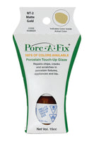
                Porc-A-Fix offers a simple, affordable way to repair cracks, scratches and small chips in your porcelain bathroom & kitchen fixtures, appliances and tiles.  It can be used on ceramic, porcelain, cast iron, steel and much more. 
              