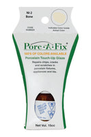 
                Porc-A-Fix offers a simple, affordable way to repair cracks, scratches and small chips in your porcelain bathroom & kitchen fixtures, appliances and tiles.  It can be used on ceramic, porcelain, cast iron, steel and much more. 
              